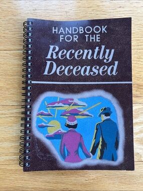 Handbook for the Recently Deceased Spiral Notebook - Beetlejuice